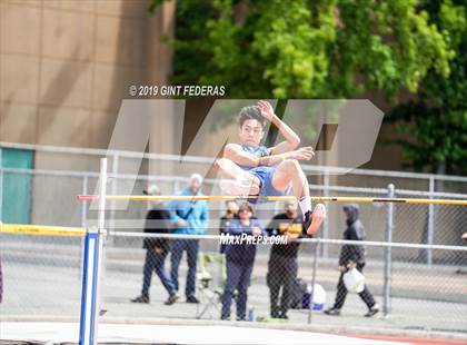 Thumbnail 2 in CIF NCS Track & Field Meet of Champions (Boys High Jump)  photogallery.