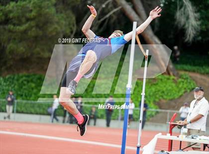 Thumbnail 2 in CIF NCS Track & Field Meet of Champions (Boys High Jump)  photogallery.