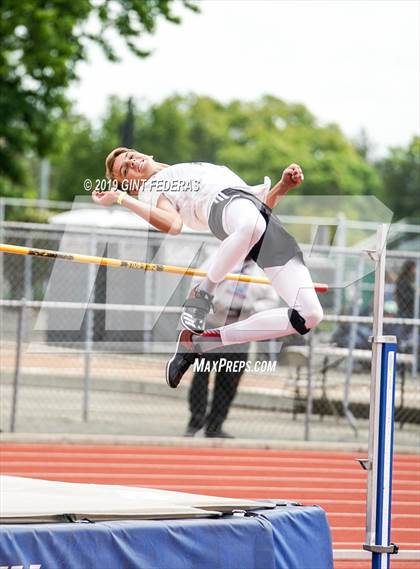 Thumbnail 1 in CIF NCS Track & Field Meet of Champions (Boys High Jump)  photogallery.