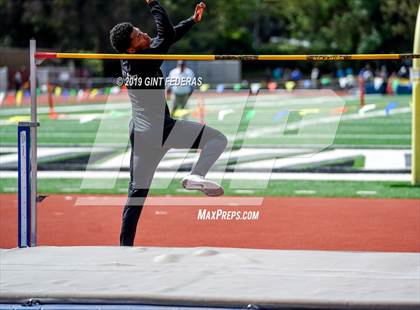 Thumbnail 2 in CIF NCS Track & Field Meet of Champions (Boys High Jump)  photogallery.