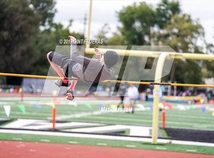 Thumbnail 1 in CIF NCS Track & Field Meet of Champions (Boys High Jump)  photogallery.