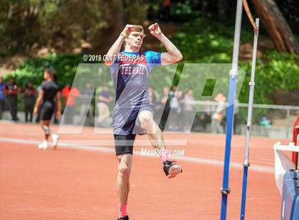 Thumbnail 1 in CIF NCS Track & Field Meet of Champions (Boys High Jump)  photogallery.