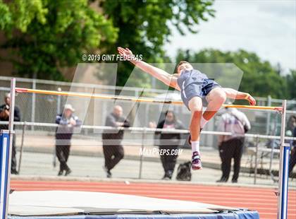 Thumbnail 1 in CIF NCS Track & Field Meet of Champions (Boys High Jump)  photogallery.