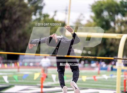 Thumbnail 1 in CIF NCS Track & Field Meet of Champions (Boys High Jump)  photogallery.