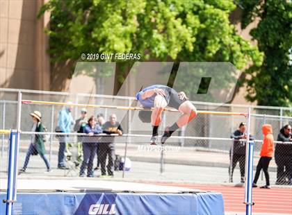Thumbnail 1 in CIF NCS Track & Field Meet of Champions (Boys High Jump)  photogallery.