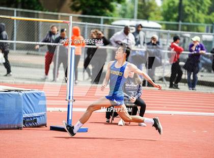 Thumbnail 1 in CIF NCS Track & Field Meet of Champions (Boys High Jump)  photogallery.