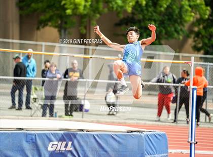 Thumbnail 2 in CIF NCS Track & Field Meet of Champions (Boys High Jump)  photogallery.