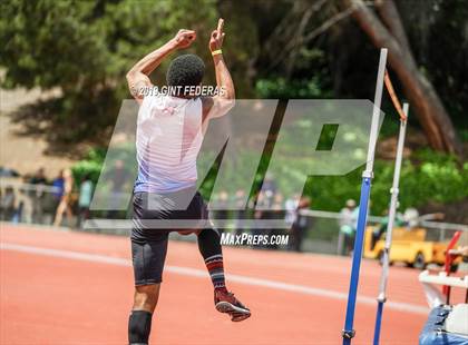 Thumbnail 2 in CIF NCS Track & Field Meet of Champions (Boys High Jump)  photogallery.