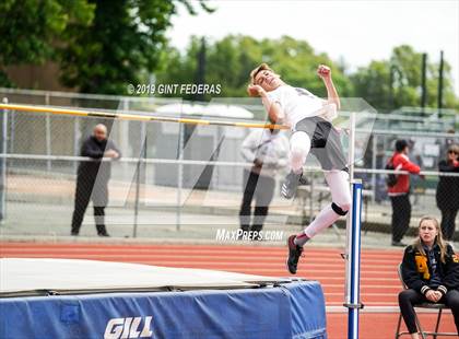 Thumbnail 1 in CIF NCS Track & Field Meet of Champions (Boys High Jump)  photogallery.