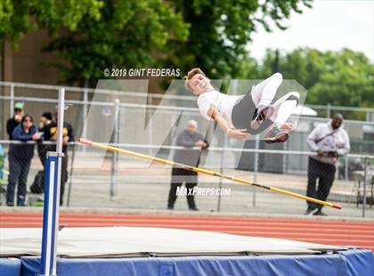 Thumbnail 1 in CIF NCS Track & Field Meet of Champions (Boys High Jump)  photogallery.