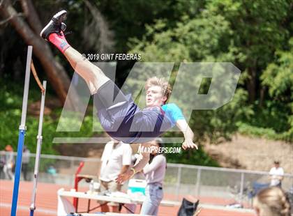 Thumbnail 1 in CIF NCS Track & Field Meet of Champions (Boys High Jump)  photogallery.