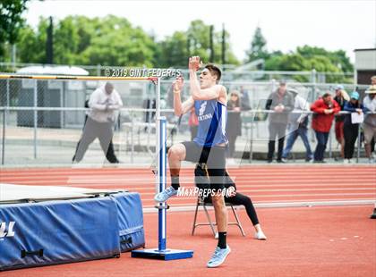 Thumbnail 1 in CIF NCS Track & Field Meet of Champions (Boys High Jump)  photogallery.