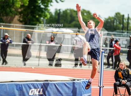 Thumbnail 2 in CIF NCS Track & Field Meet of Champions (Boys High Jump)  photogallery.