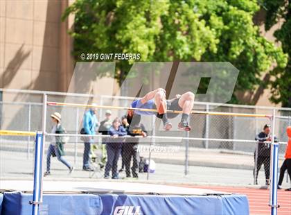 Thumbnail 2 in CIF NCS Track & Field Meet of Champions (Boys High Jump)  photogallery.