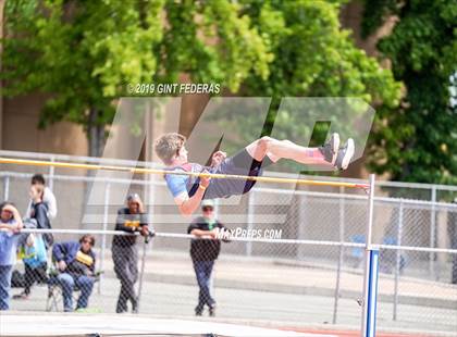 Thumbnail 2 in CIF NCS Track & Field Meet of Champions (Boys High Jump)  photogallery.