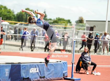 Thumbnail 2 in CIF NCS Track & Field Meet of Champions (Boys High Jump)  photogallery.