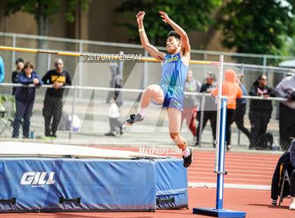 Thumbnail 1 in CIF NCS Track & Field Meet of Champions (Boys High Jump)  photogallery.