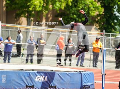 Thumbnail 1 in CIF NCS Track & Field Meet of Champions (Boys High Jump)  photogallery.