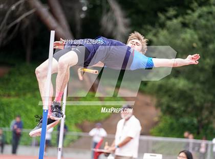 Thumbnail 1 in CIF NCS Track & Field Meet of Champions (Boys High Jump)  photogallery.