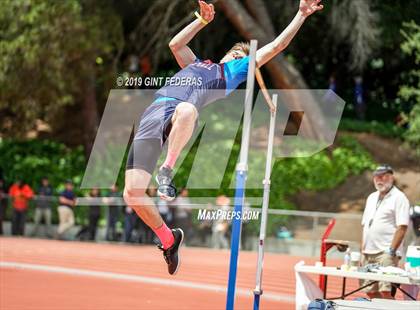 Thumbnail 2 in CIF NCS Track & Field Meet of Champions (Boys High Jump)  photogallery.