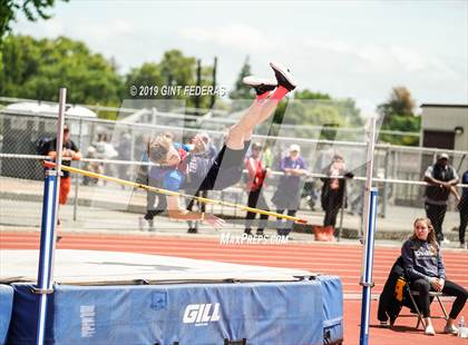 Thumbnail 1 in CIF NCS Track & Field Meet of Champions (Boys High Jump)  photogallery.
