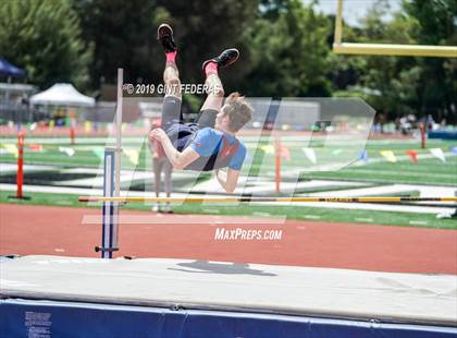 Thumbnail 1 in CIF NCS Track & Field Meet of Champions (Boys High Jump)  photogallery.