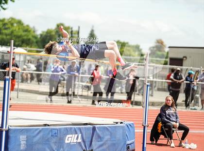 Thumbnail 2 in CIF NCS Track & Field Meet of Champions (Boys High Jump)  photogallery.