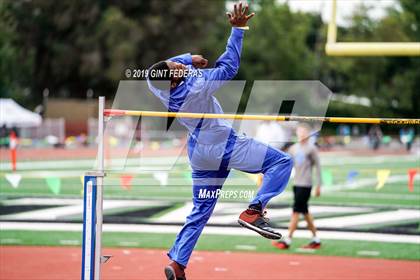 Thumbnail 1 in CIF NCS Track & Field Meet of Champions (Boys High Jump)  photogallery.