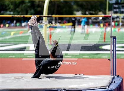 Thumbnail 1 in CIF NCS Track & Field Meet of Champions (Boys High Jump)  photogallery.