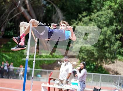 Thumbnail 2 in CIF NCS Track & Field Meet of Champions (Boys High Jump)  photogallery.