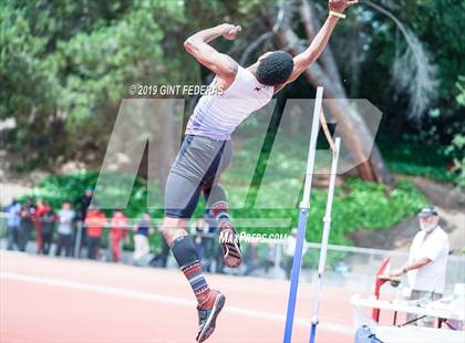 Thumbnail 2 in CIF NCS Track & Field Meet of Champions (Boys High Jump)  photogallery.