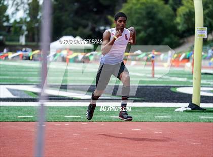 Thumbnail 1 in CIF NCS Track & Field Meet of Champions (Boys High Jump)  photogallery.