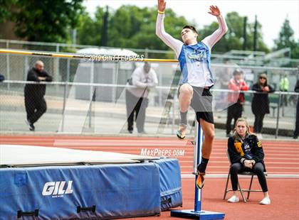 Thumbnail 2 in CIF NCS Track & Field Meet of Champions (Boys High Jump)  photogallery.
