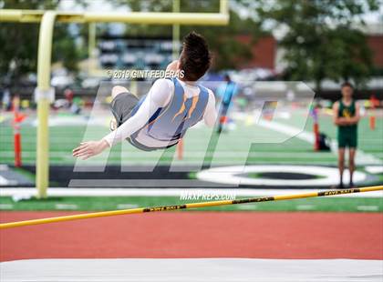 Thumbnail 1 in CIF NCS Track & Field Meet of Champions (Boys High Jump)  photogallery.