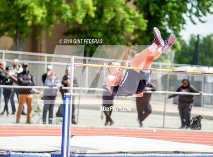 Thumbnail 1 in CIF NCS Track & Field Meet of Champions (Boys High Jump)  photogallery.