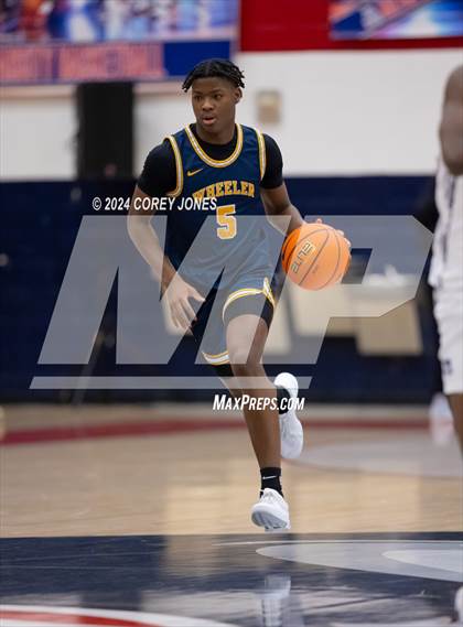Thumbnail 2 in Wheeler vs Norcross (Nike Elite HS Showcase GA) photogallery.