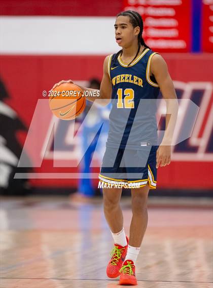 Thumbnail 3 in Wheeler vs Norcross (Nike Elite HS Showcase GA) photogallery.