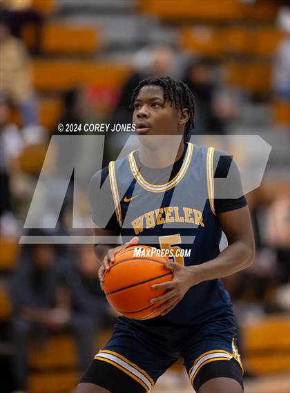 Thumbnail 2 in Wheeler vs Norcross (Nike Elite HS Showcase GA) photogallery.