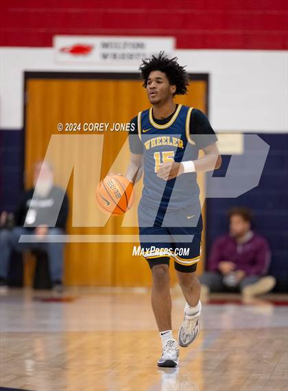 Thumbnail 3 in Wheeler vs Norcross (Nike Elite HS Showcase GA) photogallery.
