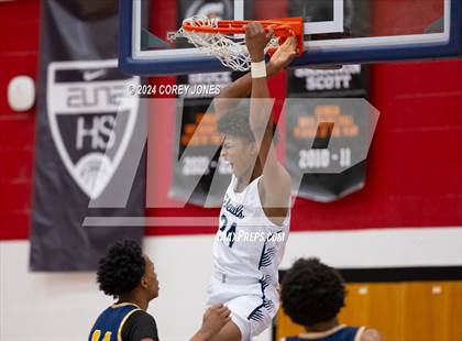 Thumbnail 1 in Wheeler vs Norcross (Nike Elite HS Showcase GA) photogallery.