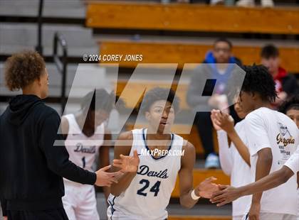 Thumbnail 1 in Wheeler vs Norcross (Nike Elite HS Showcase GA) photogallery.