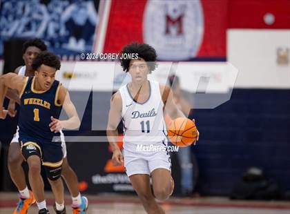 Thumbnail 1 in Wheeler vs Norcross (Nike Elite HS Showcase GA) photogallery.