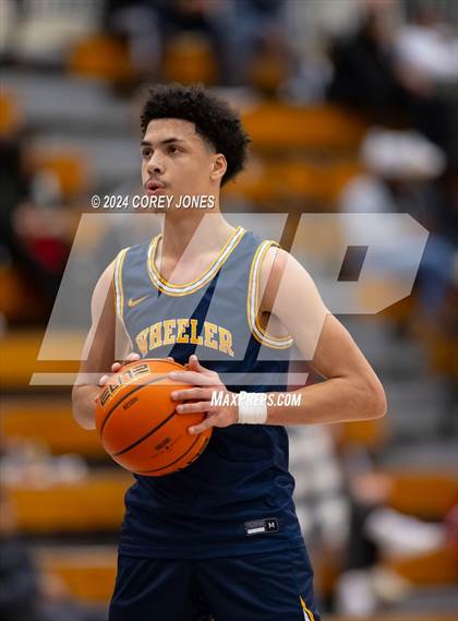 Thumbnail 3 in Wheeler vs Norcross (Nike Elite HS Showcase GA) photogallery.