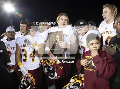 Thumbnail 3 in Liberty @ Valley Christian (CIF NorCal Regional Division 1-A Final) photogallery.