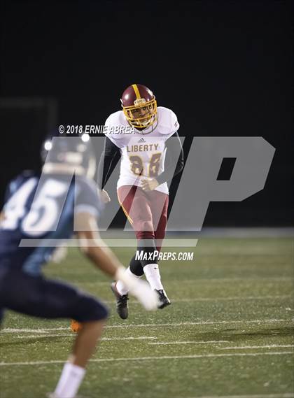 Thumbnail 1 in Liberty @ Valley Christian (CIF NorCal Regional Division 1-A Final) photogallery.