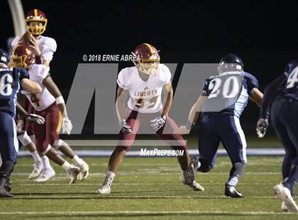 Thumbnail 2 in Liberty @ Valley Christian (CIF NorCal Regional Division 1-A Final) photogallery.