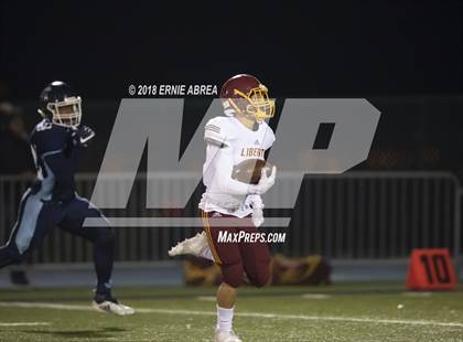 Thumbnail 3 in Liberty @ Valley Christian (CIF NorCal Regional Division 1-A Final) photogallery.