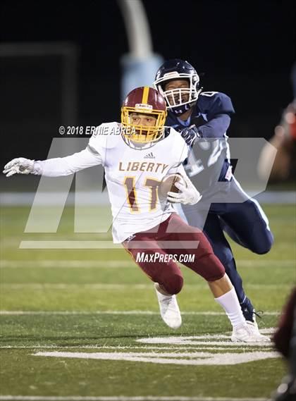 Thumbnail 3 in Liberty @ Valley Christian (CIF NorCal Regional Division 1-A Final) photogallery.