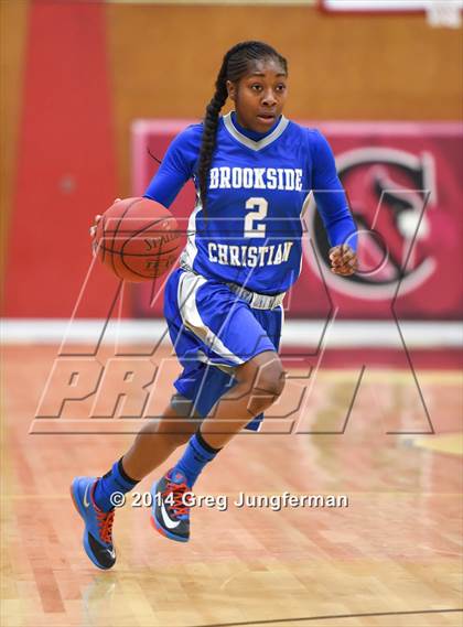 Thumbnail 2 in Brookside Christian vs. Sacred Heart Cathedral (Cardinal Newman Classic) photogallery.