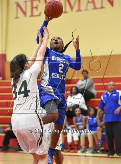 Thumbnail 3 in Brookside Christian vs. Sacred Heart Cathedral (Cardinal Newman Classic) photogallery.